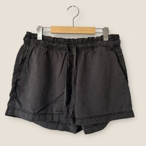C&C California Women's Black Casual Lyocell Shorts